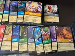 Disney Lorcana TCG 2023 the First Chapter Card Lot (32 Cards) - Image 3