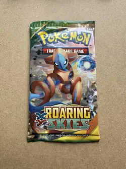 Pokemon TCG XY Roaring Skies Booster Pack- 10 Cards (2015) - Image 1
