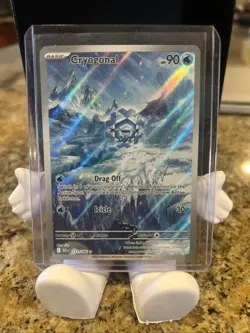 Pokemon TCG Cryogonal 111/086 Sv: Black Bolt Holo Pokemon Card NM - Image 1