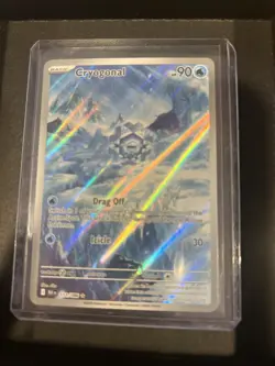 Pokemon TCG Cryogonal 111/086 Sv: Black Bolt Holo Pokemon Card NM - Image 3