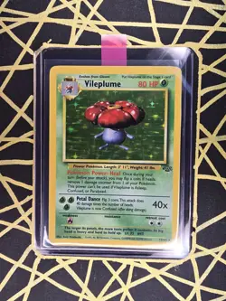 ?? Vileplume 15/64 ?? Original Holo Rare Jungle Set Pokemon Card WOTC TCG 1999 - Image 2