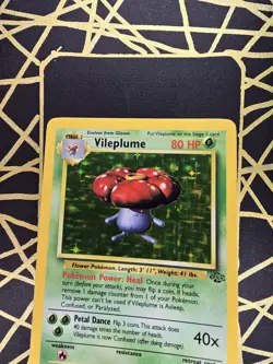 ?? Vileplume 15/64 ?? Original Holo Rare Jungle Set Pokemon Card WOTC TCG 1999 - Image 4