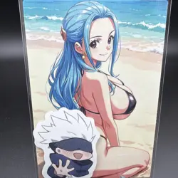 Vivi Nefertari One Piece Anime Waifu Card Doujin ACG Goddess Holo - Image 1