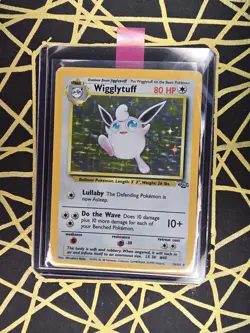🔥 Wigglytuff 16/64 🔥 Original Holo Rare Jungle Set Pokemon Card WOTC TCG 1999 - Image 2