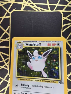 🔥 Wigglytuff 16/64 🔥 Original Holo Rare Jungle Set Pokemon Card WOTC TCG 1999 - Image 4
