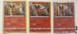 Lot of 3 Charizard Cards From Pokemon Go Set Both English and Japanese NM - Image 1