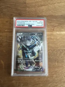 Dialga 017/027 CP2 Legendary Shine 1st Ed Promo Pokemon Card Japanese PSA 10 - Image 1