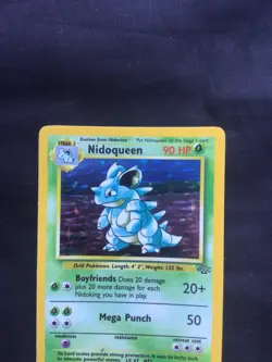 Pokemon Cards: Jungle Rare Holo: Nidoqueen 7/64 - Image 2
