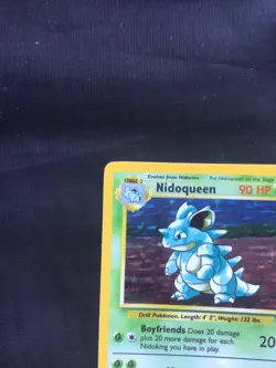 Pokemon Cards: Jungle Rare Holo: Nidoqueen 7/64 - Image 3