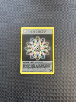 Pokemon Card Team Rocket Rainbow Energy 80/82 Non Holo WOTC - Image 2