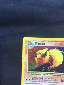 Pokemon Cards: Jungle Rare Holo: Flareon 3/64 - Image 3