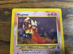 Pokemon Wotc Black Star Promo # 44/53 magmar,,good Looking Card - Image 2