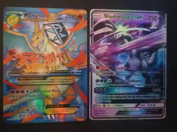 Pokemon Cards M Charizard Ex Full Art & Shadow Lugia Gx Full Art (Fan Made) - Image 1