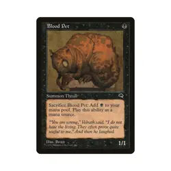 Blood Pet MTG Tempest Common LP Lightly Played Single Card - Image 1