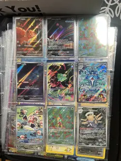 Massive binder Pokemon Card Collection Lot Wotc Vintage Full Arts Holos Graded - Image 3
