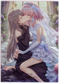 ?STELLE & MARCH 7TH Goddess Story Anime Waifu Card - SWEET GIRL DIARY 2 - CP-04 - Image 1