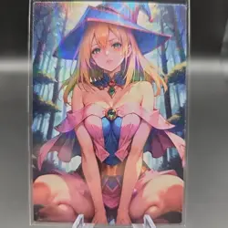 Dark Magician Girl Anime Waifu Card Doujin ACG Goddess Holo - Image 1