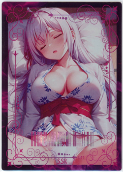 ?ALISA MIKHAILOVNA Goddess Story Anime Waifu Card MEISE 2 - MEI SE 2 - SSR-011 - Image 1