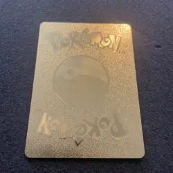 Pikachu Mega Charizard Tag Cosplay Gold Foil Fan Art Card - Image 5