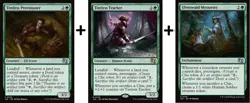1x - Tireless Provisioner + Tireless Tracker + Ulvenwald Mysteries - J25 NM MTG - Image 1