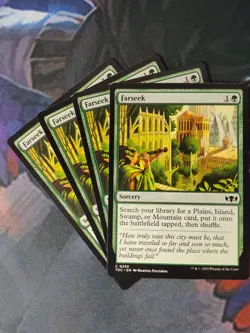 Farseek x 4 | 7% Off 2+ | Dragonstorm | NM | MTG - Image 1