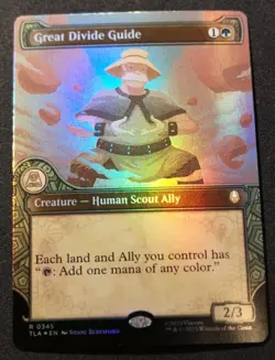 Great Divide Guide - Foil - Showcase - TLA - MTG - EN - NM - 0345 - Image 1