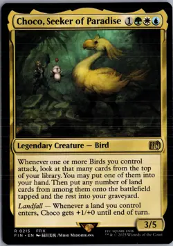 Choco, Seeker of Paradise 215 FINAL FANTASY NM - Image 1