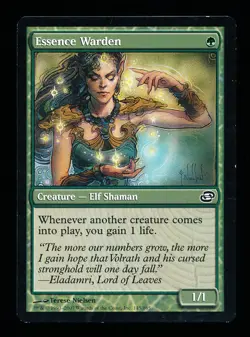 * * 1x Essence Warden x1 * * Planar Chaos MTG LP Lightly Played - Image 1