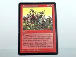 MTG - VISIONS (BB/'96) - RELENTLESS ASSAULT - UNN.ANSTURM (fr)/RARE/NEVER PL./NM - Image 1