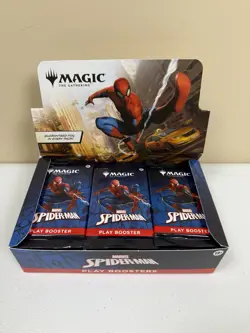 Lot of 37: MTG: Magic The Gathering Marvel Spider-Man Play Booster Packs - Image 5