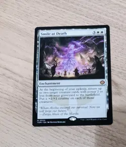 MTG - Smile at Death - Tarkir Dragonstorm - 0024 Mythic Enchantment - Image 1