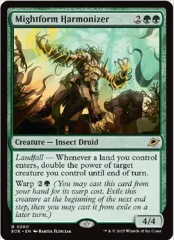 Mightform Harmonizer (Foil, #200, NM) Edge of Eternities (EOE), MTG - Image 1