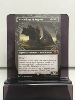 Mtg Lord Of The Rings Witch-king of Angmar (Showcase) LTR 311 - Image 1