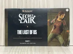 Magic The Gathering Secret Lair Playstation The Last of Us Part I Rainbow Foil - Image 1