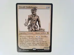 Oswald Fiddlebender - Alternative Art - Magic the Gathering Mtg white - Image 1