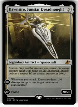 Dawnsire, Sunstar Dreadnought M Edge of Eternities 238 NM MTG - Image 1