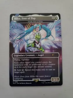 Miku, Font of Pop - Giada, Font of Hope nm/lp mtg hatsune miku Secret Lair - Image 1
