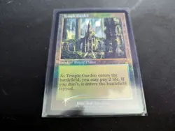 MTG Magic the Gathering FOIL Temple Garden Retro RVR! - Image 1
