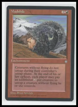 ?? MTG Mudslide - Ice Age - Rare (Regular) - Image 1