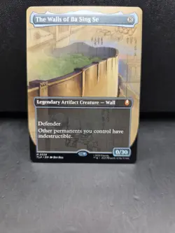 The Walls of Ba Sing Se FOIL Borderless 329 Avatar TLA Mythic NM - Image 1