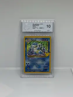 Pokemon Turtok PGS 10 GEM MT Celebrations 25th Anniversary Blastoise PSA BGS CGC - Image 1