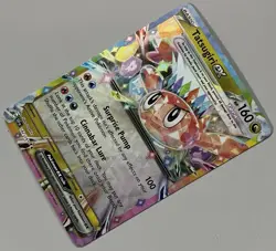 Pokemon Surging Sparks Tatsugiri ex Basic Double Rare HoloFoil #142/191 - Image 3