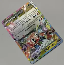 Pokemon Surging Sparks Tatsugiri ex Basic Double Rare HoloFoil #142/191 - Image 4