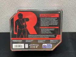 Pokemon TCG: Team Rocket Tin Mewtwo ex Destined Rivals Factory Sealed In Hand - Image 2