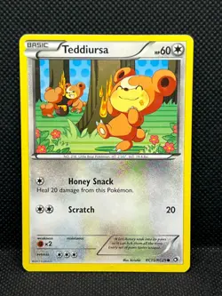 Pokemon Tcg Teddiursa RC15/RC25 Legendary Treasures Radiant Collection - Image 1
