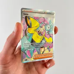 Iono 254/193 Pokemon Paldea Evolved Full Art Ultra Rare Holo Card - NM - Image 3