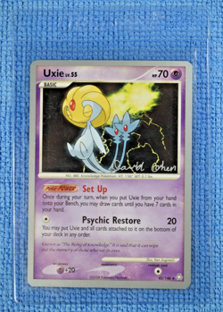 Pokemon TCG - Uxie 43/146 Legends Awakened World Championships 2009 Ken Sugimori - Image 1