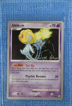 Pokemon TCG - Uxie 43/146 Legends Awakened World Championships 2009 Ken Sugimori - Image 2