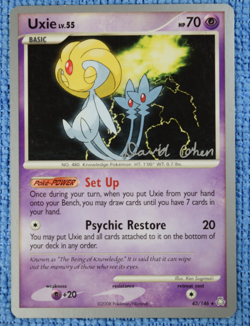 Pokemon TCG - Uxie 43/146 Legends Awakened World Championships 2009 Ken Sugimori - Image 4
