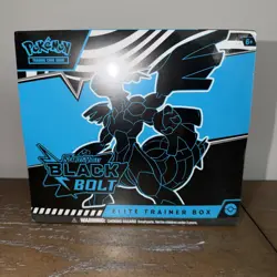 Pokemon Black Bolt - Elite Trainer Box ETB TCG Scarlet & Violet New Sealed - Image 1